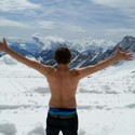 En fantastisk utsikt over hele Tyrol.